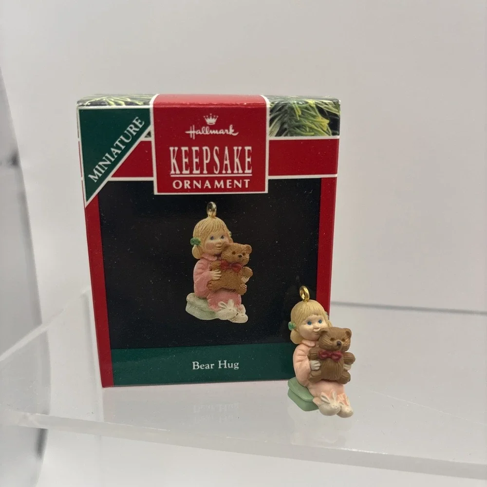 Vtg~Lot of 10~Hallmark Ornaments~Miniture Collection